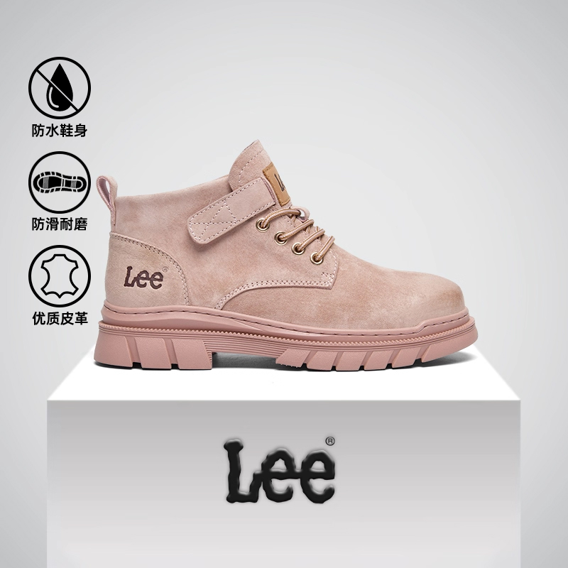 Lee工装靴英伦风马丁靴