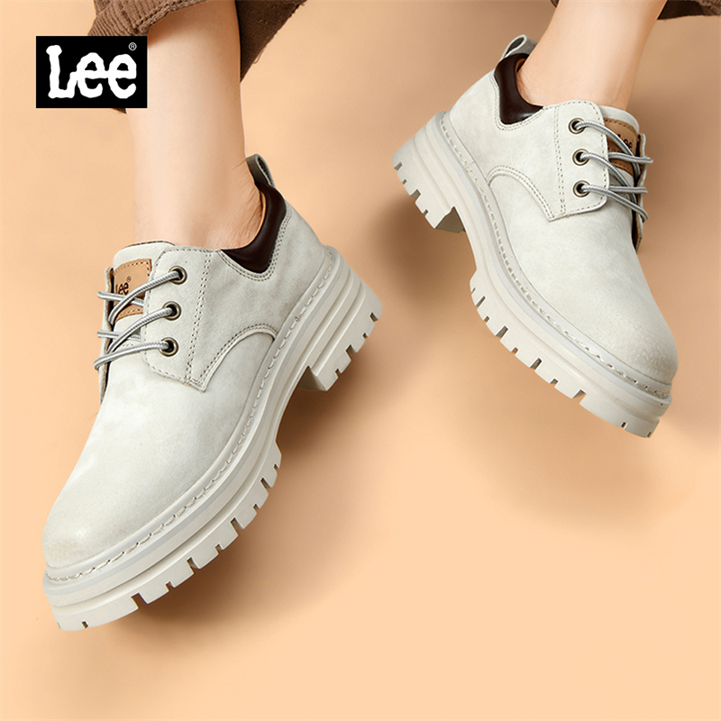 Lee马丁靴女款秋季新品工装鞋