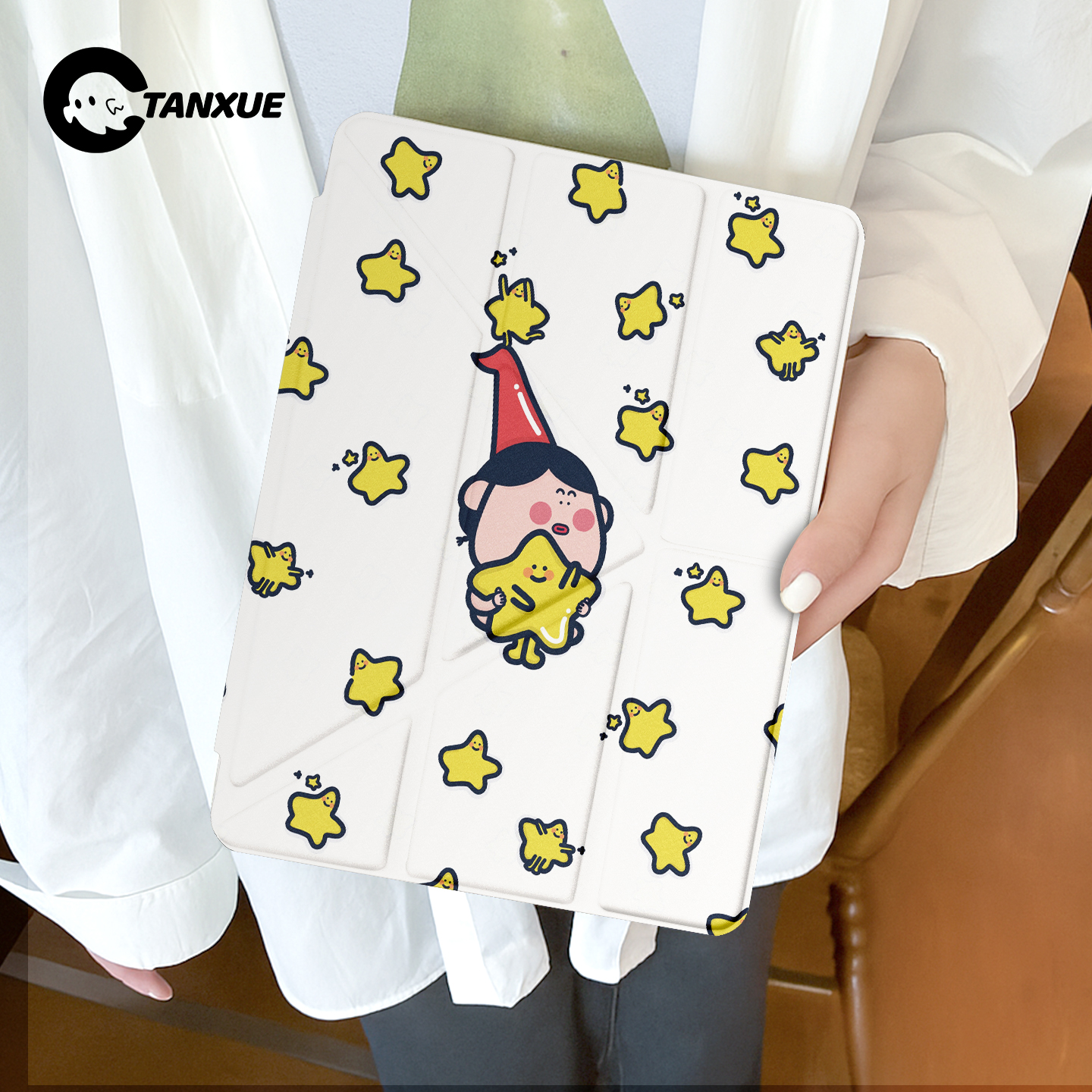 【小猫星星】Y型三折平板保护壳