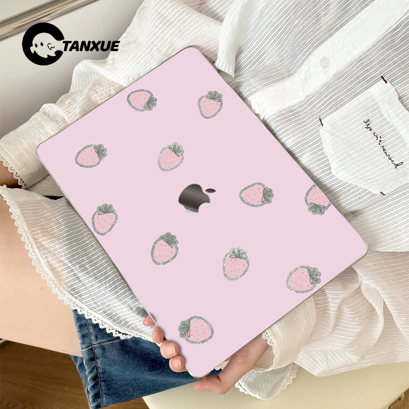 【韩系草莓】冰透磨砂保护壳