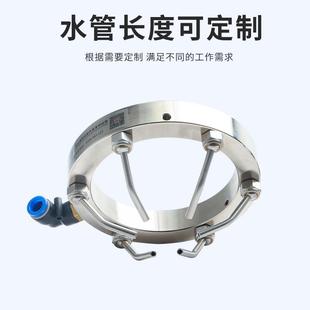 雕刻机喷水环万向冷却管金属管嘴喷水环主轴石材雕刻刀头降温喷嘴