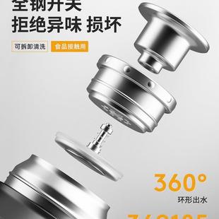 316不锈钢保温壶户外保温杯大容量3升车载旅行壶家用暖瓶热水壶5L