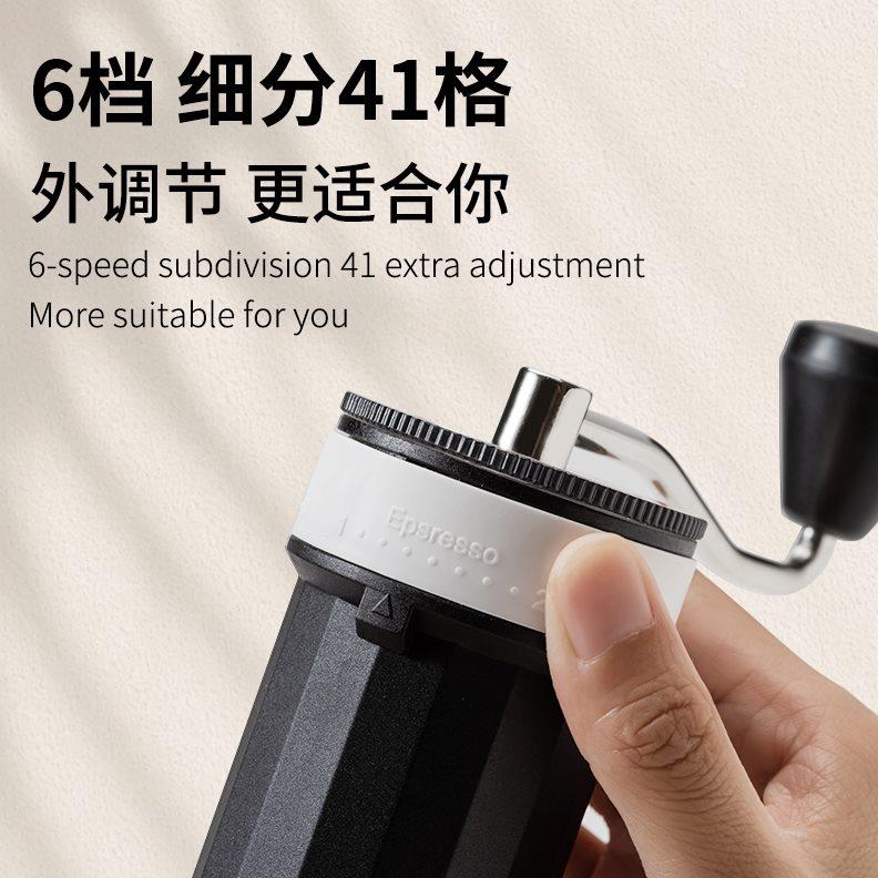 SUPKIT手摇磨豆机咖啡豆研磨机手冲套装小型磨豆器手动手磨咖啡机
