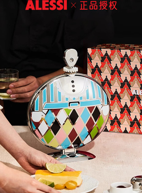 ALESSI臻遇礼盒圆胖子蛋糕架轻奢甜品架摆件乔迁送礼