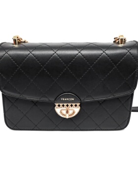 意尔康2025秋季新款女包时尚简约百搭斜挎包链条小方包56Y28567