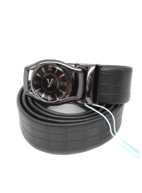 意尔康皮带2025新款时尚百搭自动扣腰带牛皮男士商务休闲55A40631