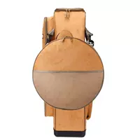 Коричневая жесткая раковина 95 Высокая главная сумка + сумка с рыбной защитой