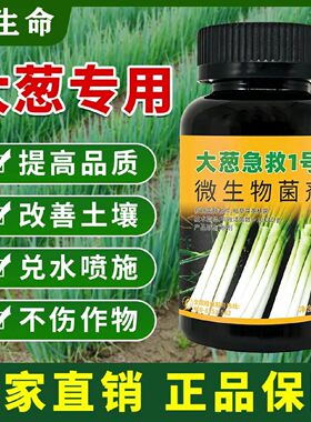 叶生命大葱急救1号微生物菌剂补充营养液提质增产茎秆粗壮叶面肥