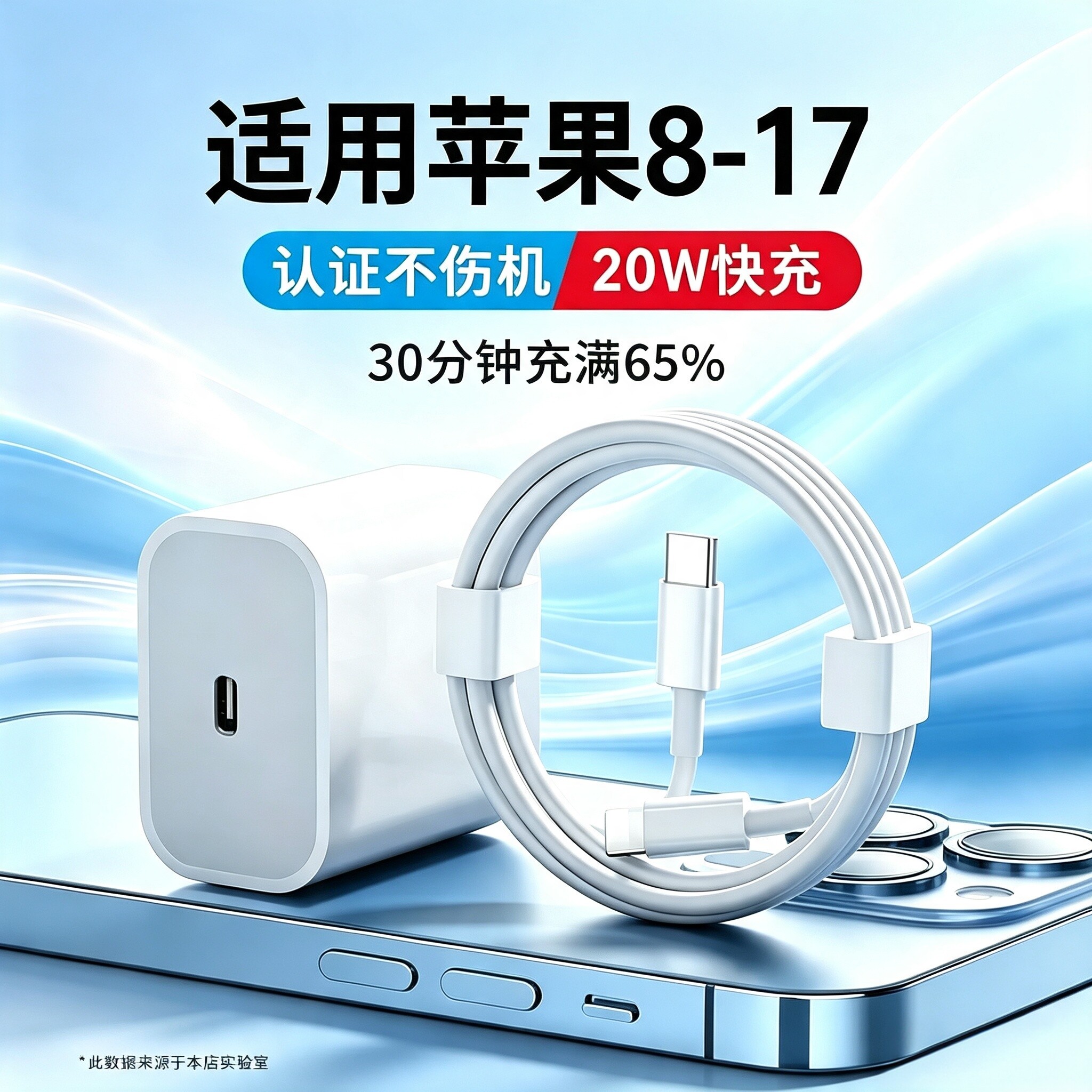适用苹果PD快充充电器套装直充