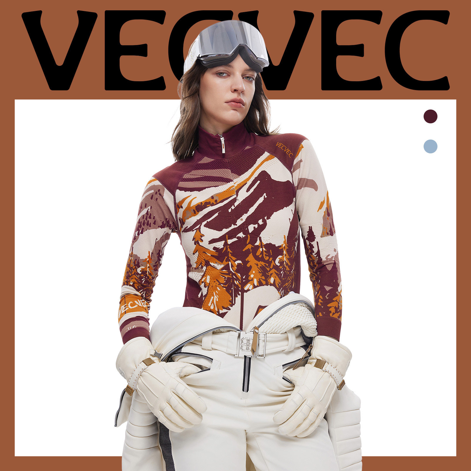 VECVEC羊毛滑雪速干衣女保暖加厚防寒单双板压缩衣女士打底衣毛衣,户外/登山/野营/旅行用品,功能内衣上装,淘宝优惠券,粉丝福利购,淘宝优惠卷