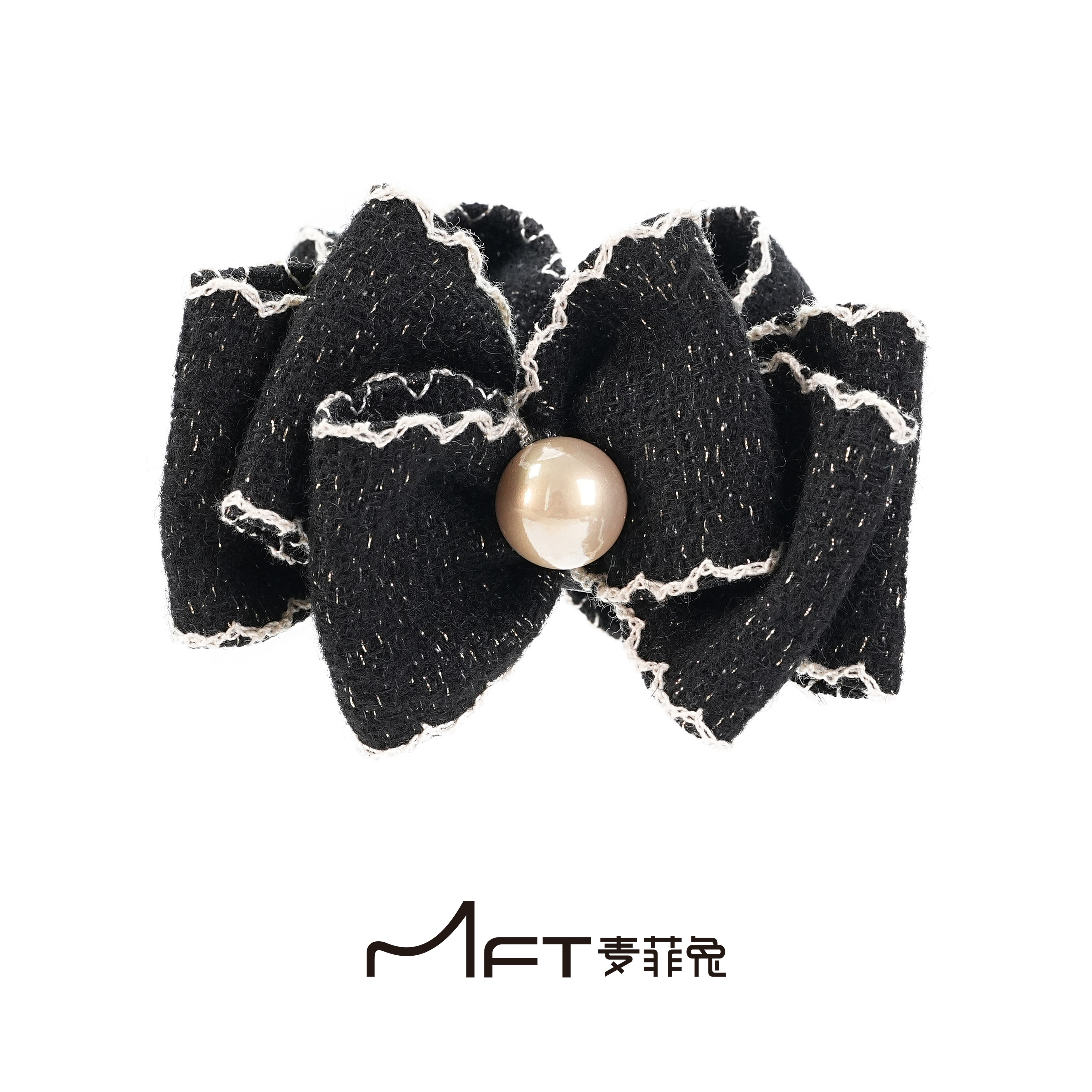 琉夏丸子夹冬季新款蓬松小香风蝴蝶结懒人丸子头抓夹百搭发夹发饰,饰品/流行首饰/时尚饰品新,发饰,淘宝优惠券,粉丝福利购,淘宝优惠卷