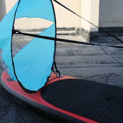 助力风帆皮划艇配件皮划艇推进器SUP冲浪板海洋舟球形帆便携折叠