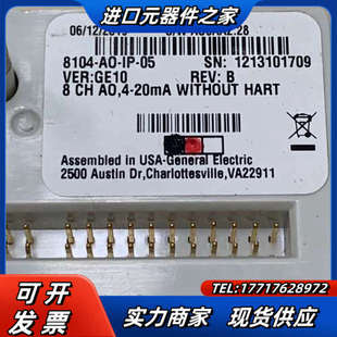议价GE控制模块8104 05现货8000 议价
