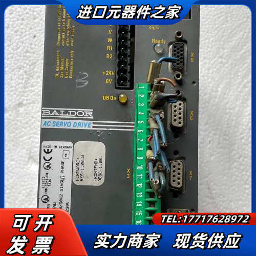 BALDOR保德驱动器ASR29520F DBSC105-G议价