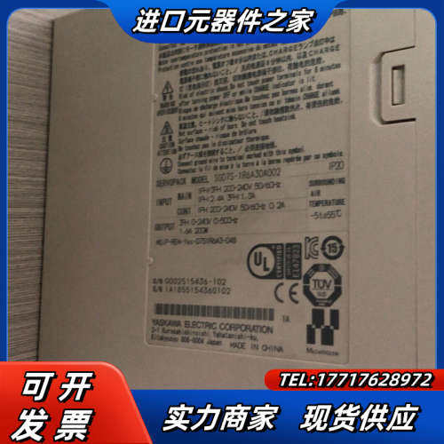 SGD7S-1R6A30A002,成色新议价
