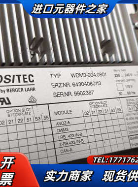 百格拉驱动器WDM3-004.0801议价