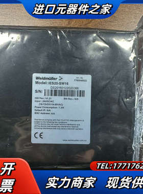 魏德米勒交换机IES20-SW16 全新裸机 内 未使用议价