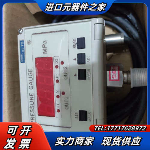 PRESSURE GAUGE压力计，MODEL GC议价