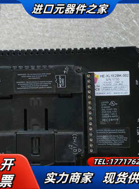 浩纳尔触摸屏 HE-XL1E2BK-002，S/N 1730议价