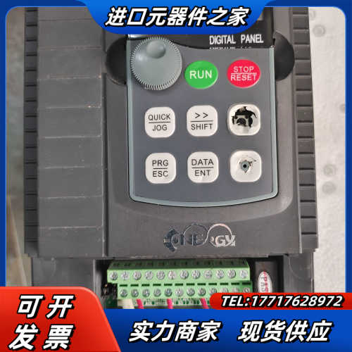 安瑞吉变频器E6DF-0.75GB/1.5PB-4.成色如图议价