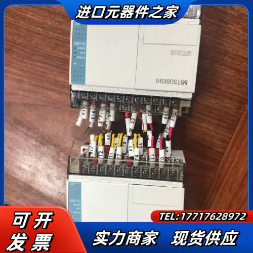 PLC FX1S-30MT-D，DC24V，成色如图，功议价