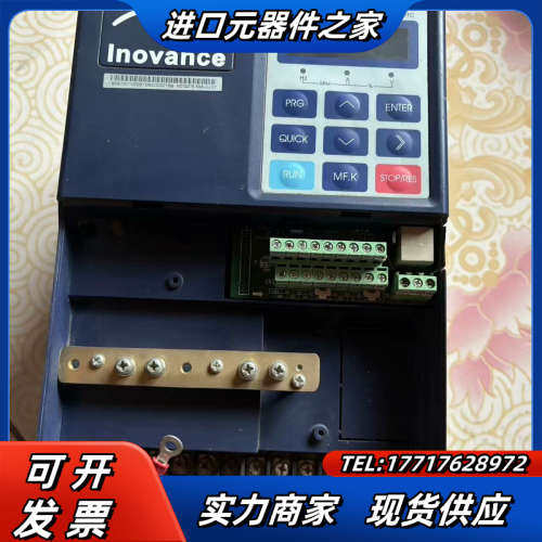 变频器MD320T5.5GB-SJ-17。 5.5KW议价