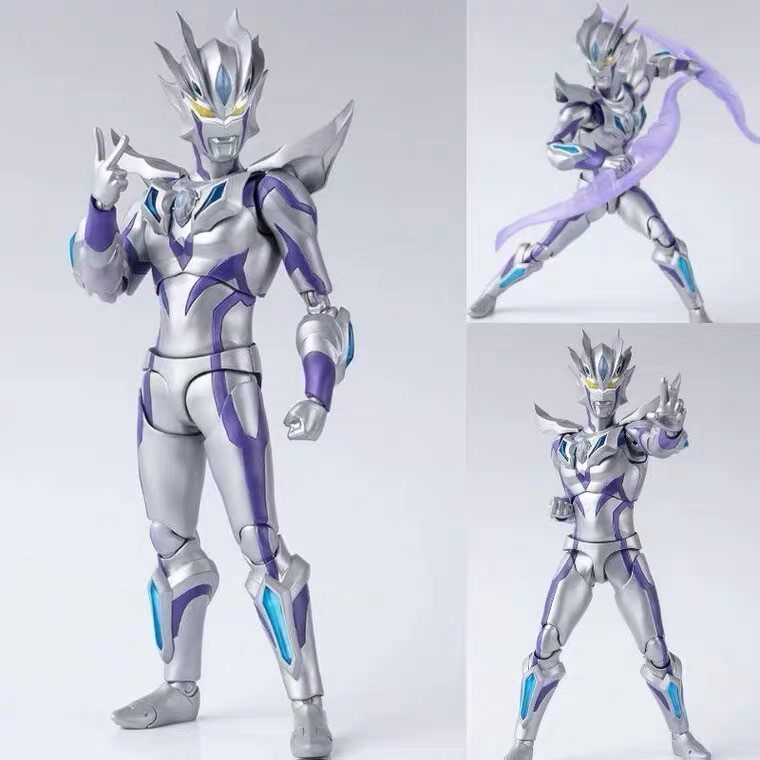 SHF 강한 코로나 루나 기적 형태 토끼 울트라맨 제로 슈퍼 이동식 어린이 장난감 인형 그림