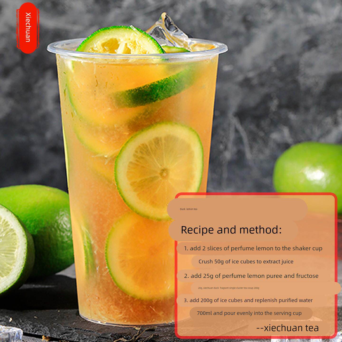 回香爽口】鸭屎香柠檬茶专用茶叶奶茶店柠檬单丛单枞香茶手打暴打