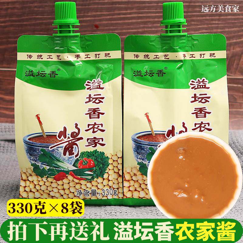 溢坛香农家酱克袋庭装东图片