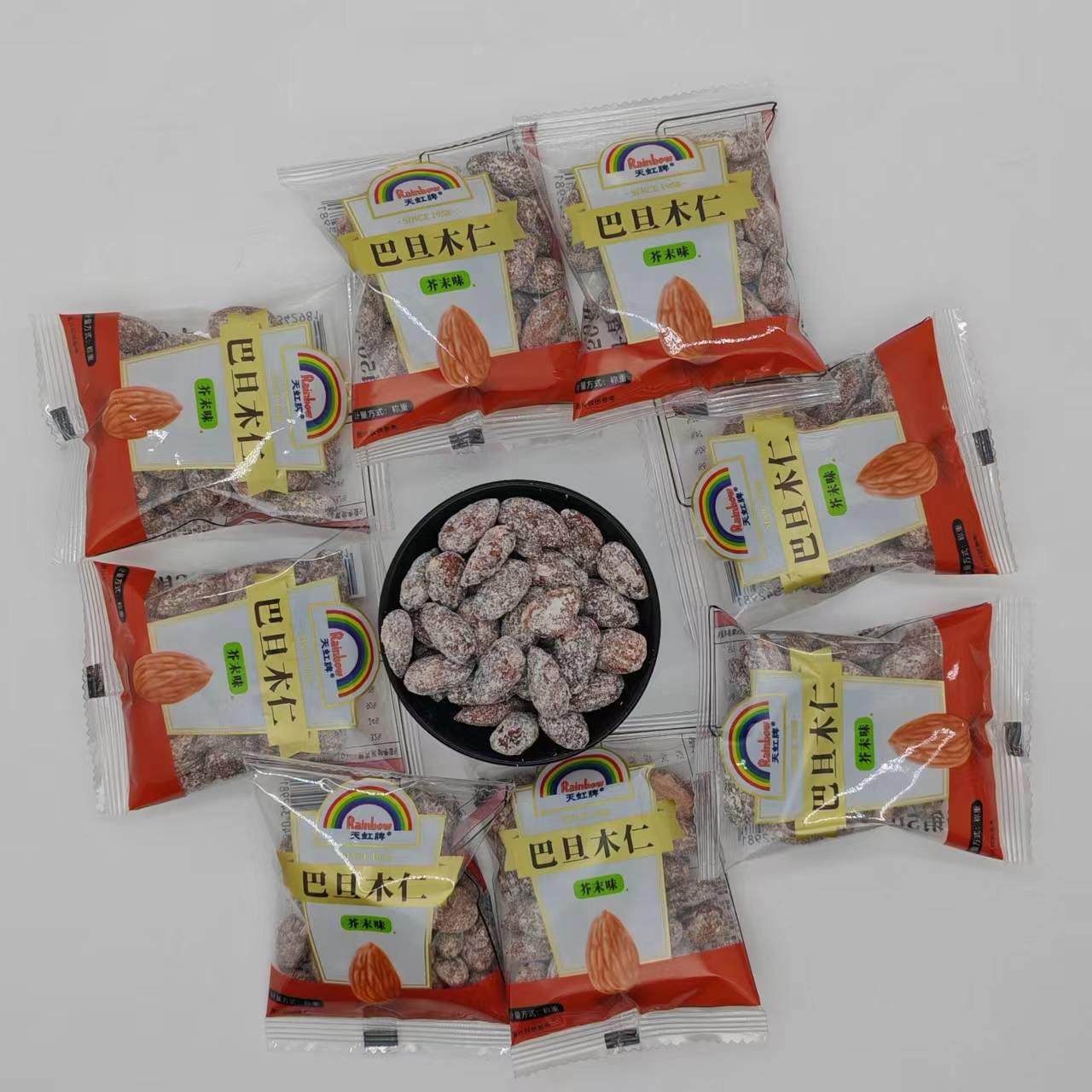 天虹甄选芥末味巴旦木仁独立包装手抓包坚果扁桃仁大杏仁小众零食
