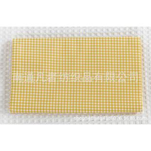 棉斜纹印布花布料床品手工装 1.6米宽幅3mm格子纯 饰桌衣服棉面料