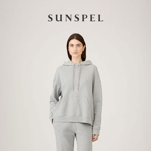 SUNSPEL女士全棉休闲卫衣运动衫