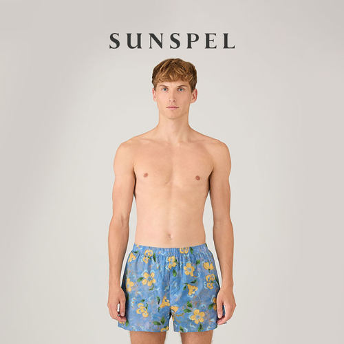 SUNSPEL男士平角内裤印花