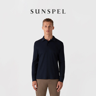 春夏Supima匹马棉华夫格Polo衫 SUNSPEL男士