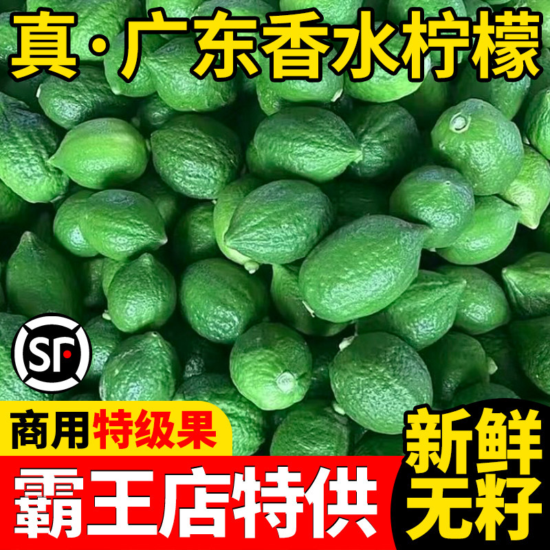 正宗广东香水柠檬特一级果顺丰