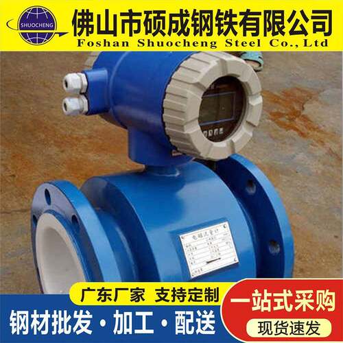 管体道式电磁流量计污电磁流量水体 智液能一体防爆计量 插入分表