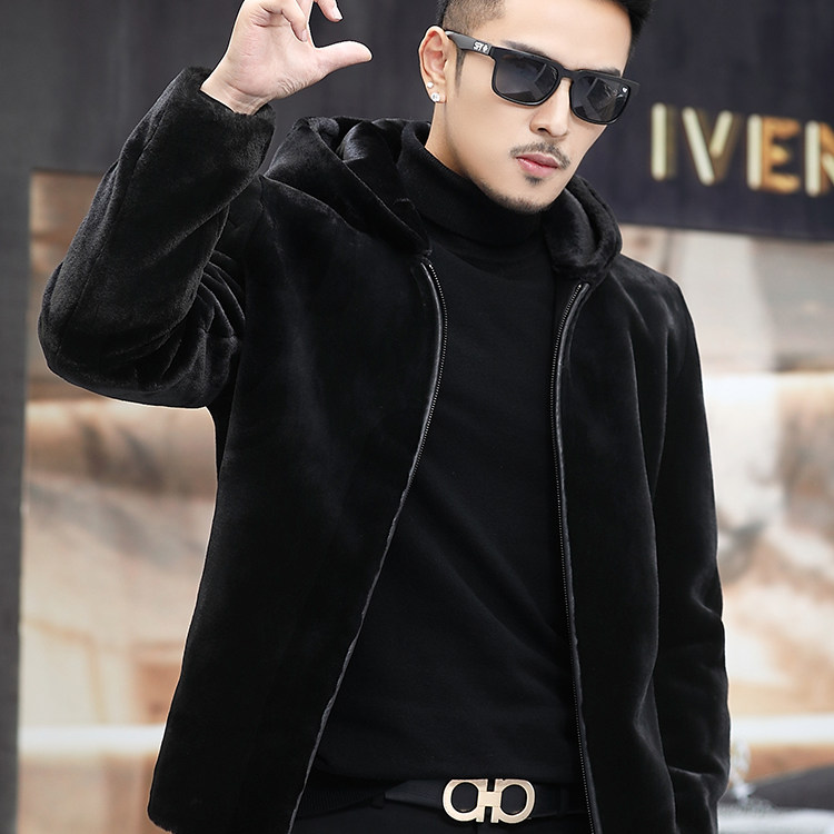 水貂绒外套男仿皮草夹绒棉服保暖休闲大衣高档男士加厚大码爸爸装,男装,皮草,淘宝优惠券,粉丝福利购,淘宝优惠卷