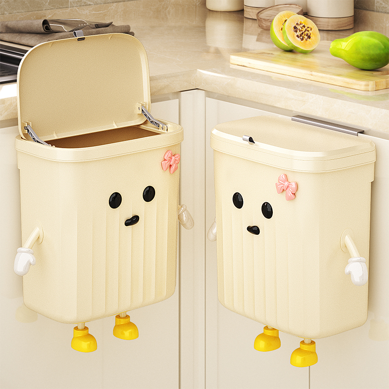 厨房垃圾桶家用壁挂式厕所纸篓