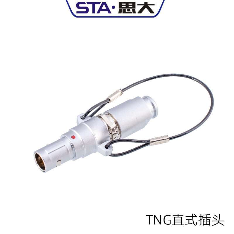 FNG.0B.302.CLAD32推拉自锁连接器2芯3芯4芯5芯金属航空插头0B快