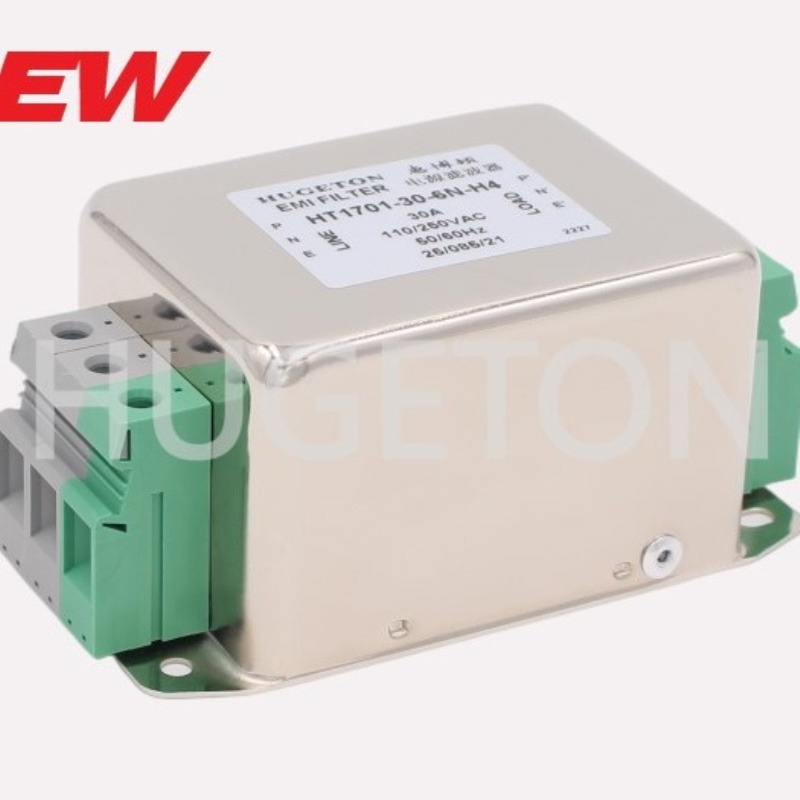 惠博顿HT1701系列 导轨安装型电源滤波器HT1701-10-4N-H4G  10A