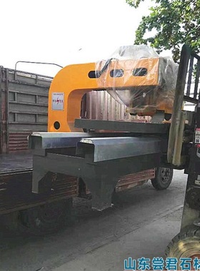 手摇石材切割机 JQ-2700板材切边机  台式切板机 大理石大板 45度