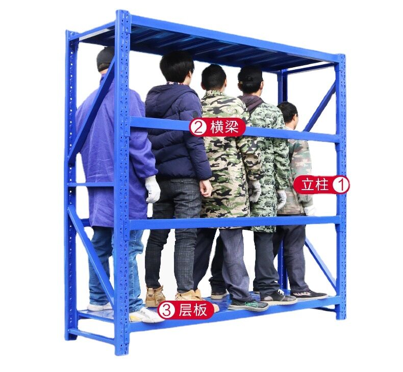 服装仓库货架展示架五金工具仓储架层板货架家用置物架杂物间架子