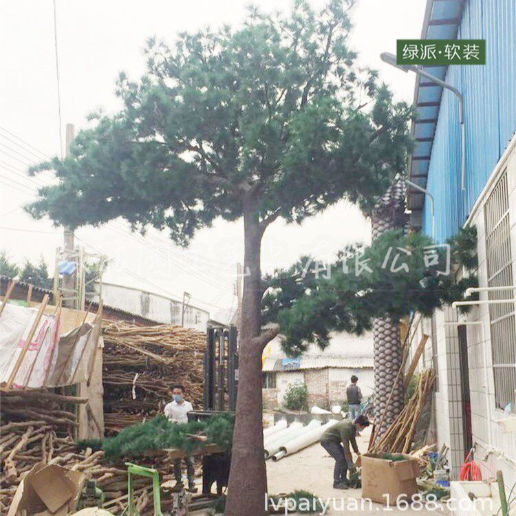 户外造景专用仿真松树 园林河道绿化装饰假松树 大型人造松树