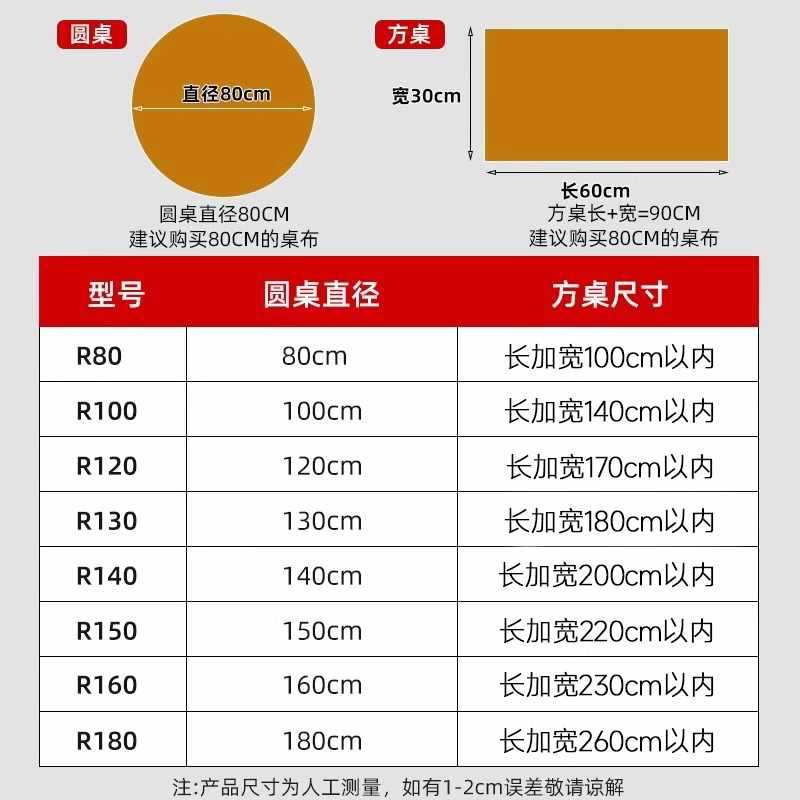 ?一次性桌布束口松紧带免洗防油防水加厚圆桌红色塑料结婚酒席台