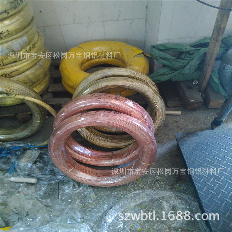 广州TU1无氧铜线 中山T2紫铜螺丝线 红铜软线 铆钉纯铜线丝