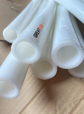 GREATFLEX白色零下40度不硬耐油耐寒多层夹布硅胶软管FP40厂家