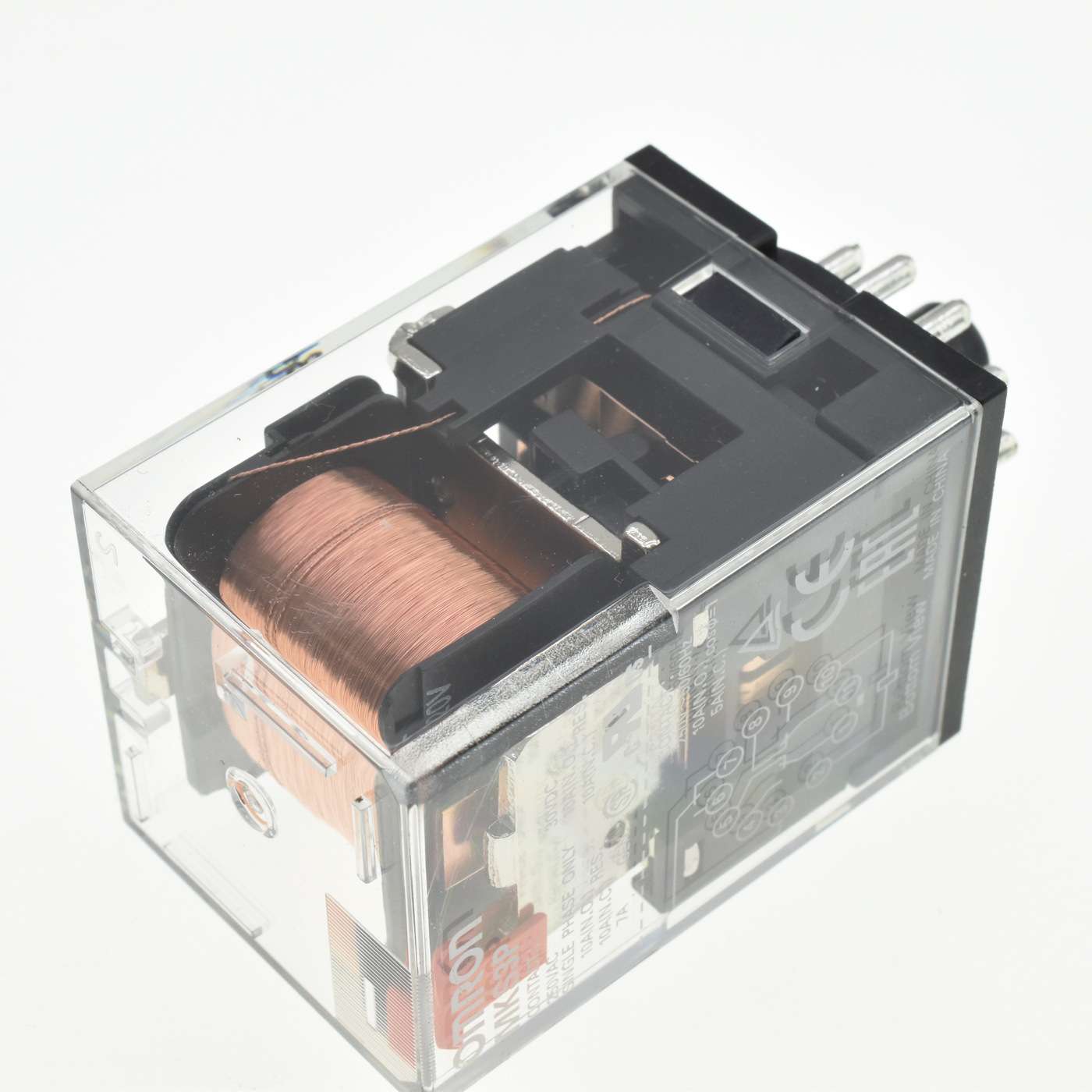 中间继电器 MKS3P AC220V 11脚 10A替用MKS2P DC24V