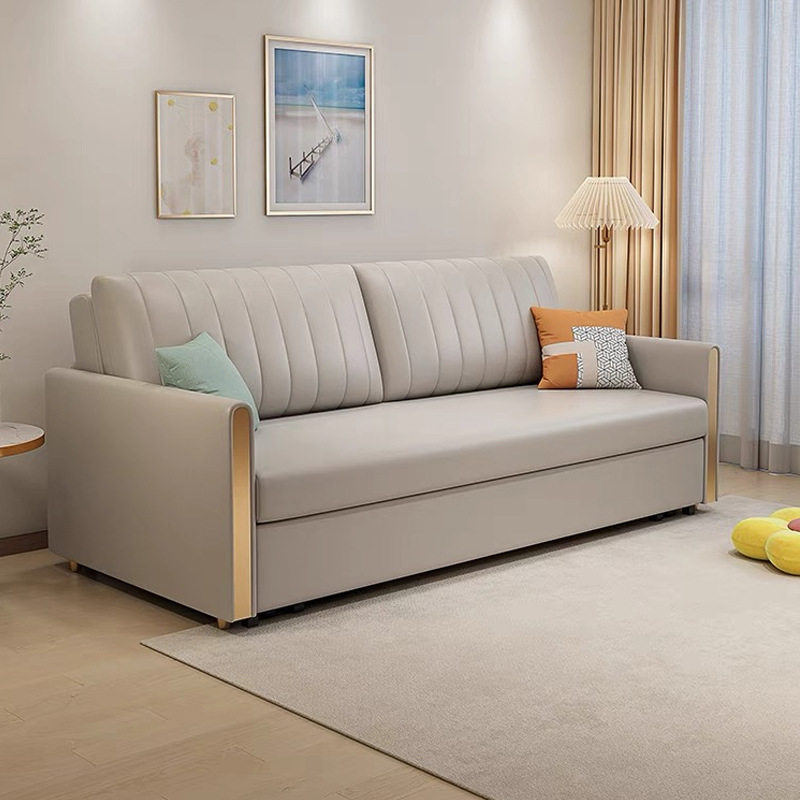 沙发床折叠两用一体家用阳台多功能可储物小户型单人双人布艺沙发