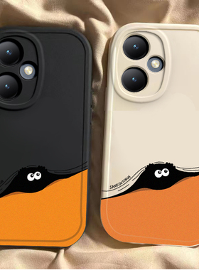 vivo y35+手机壳vivoy35+新款v ivo丫35plus男女潮V2279A保护套vlvly35m+全包防摔viviy35十硅胶软外壳煤球