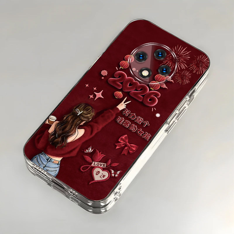 哇塞女孩适用华为优畅享50Plus5G手机壳30e新款麦芒40/30/20/11/10se华为畅享80/70/60/50pro防摔10/9plusxz